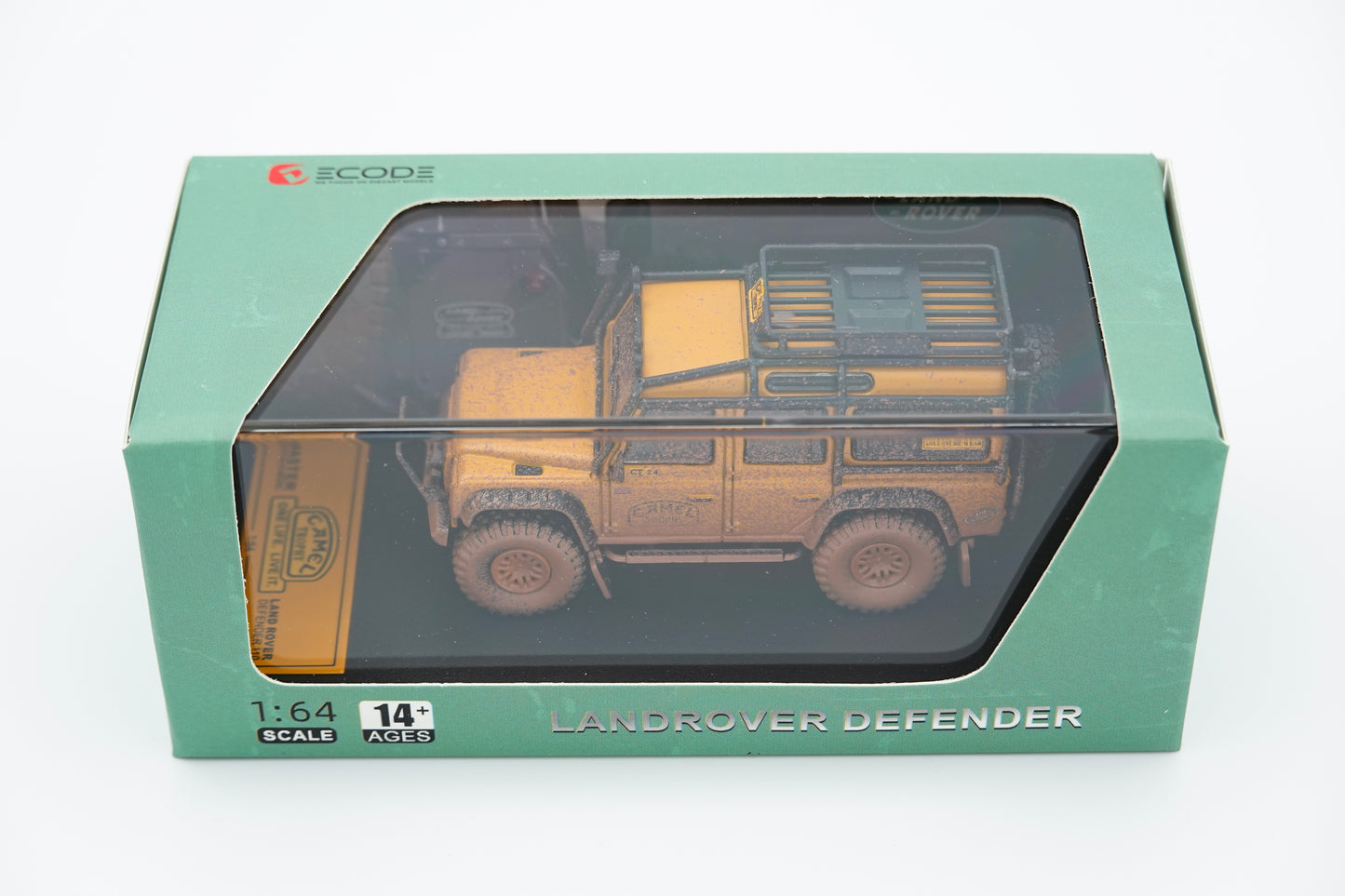 Decode | LandRover Defender110 Camel Trophy Rally Dirty Version | 1:64