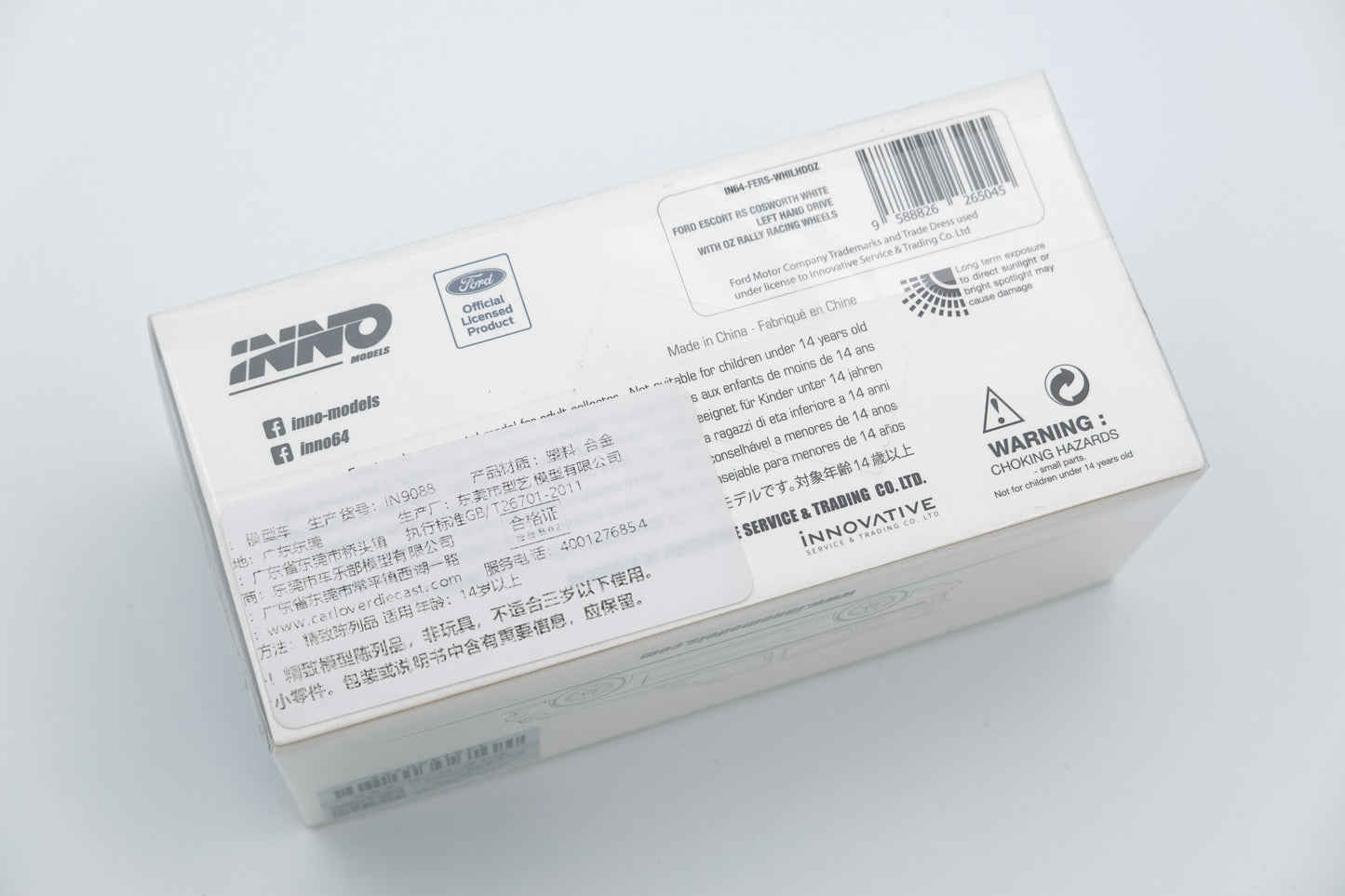 INNO64 | Ford Escort RS Cosworth "OZ Rally Racing Wheels" (LHD) | 1:64