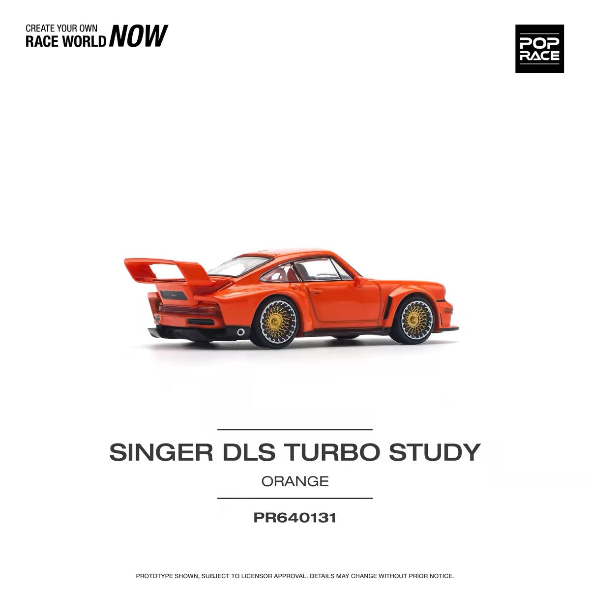 POPRACE | PR640131 Porsche 911 Singer DLS Turbo Study | 1:64