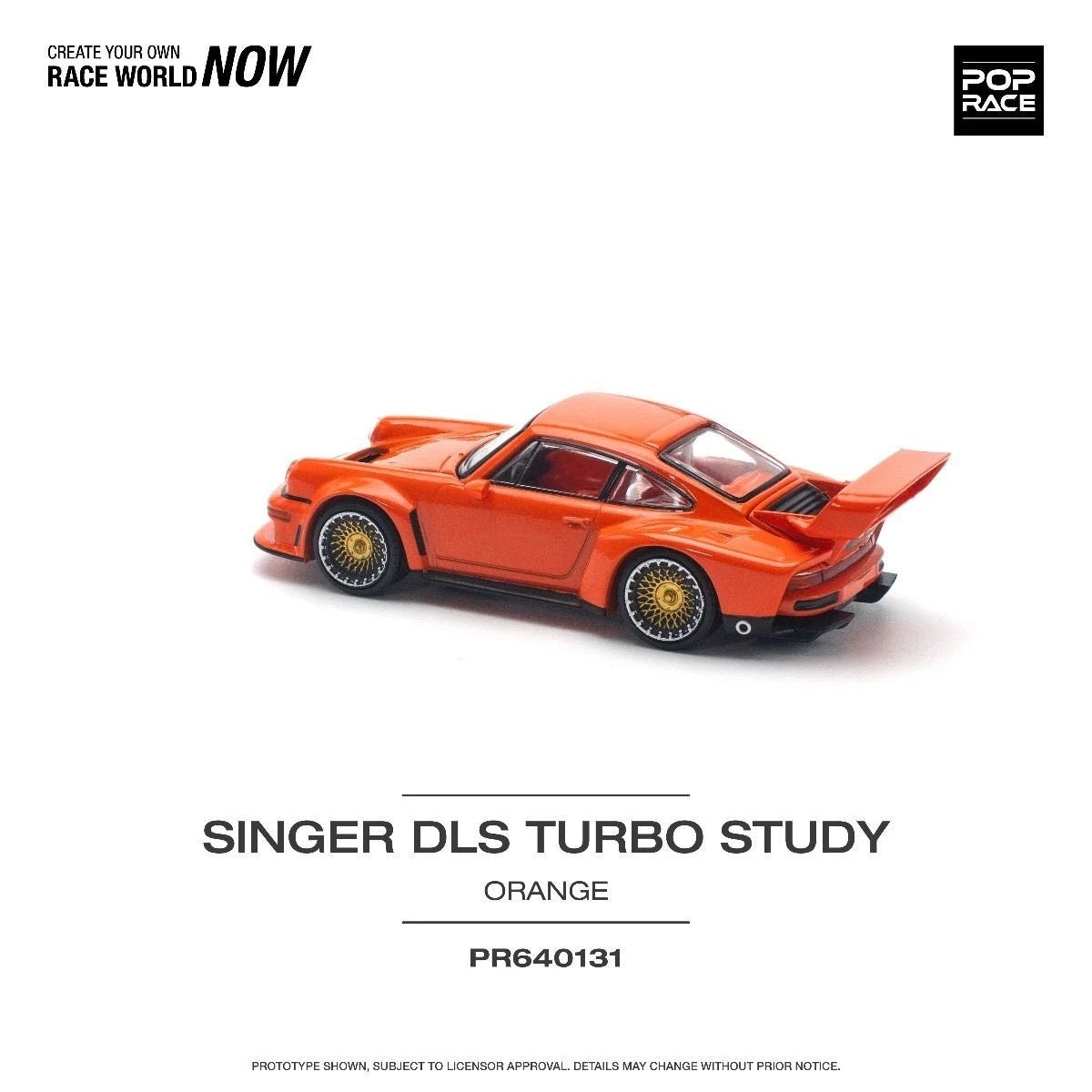 POPRACE | PR640131 Porsche 911 Singer DLS Turbo Study | 1:64
