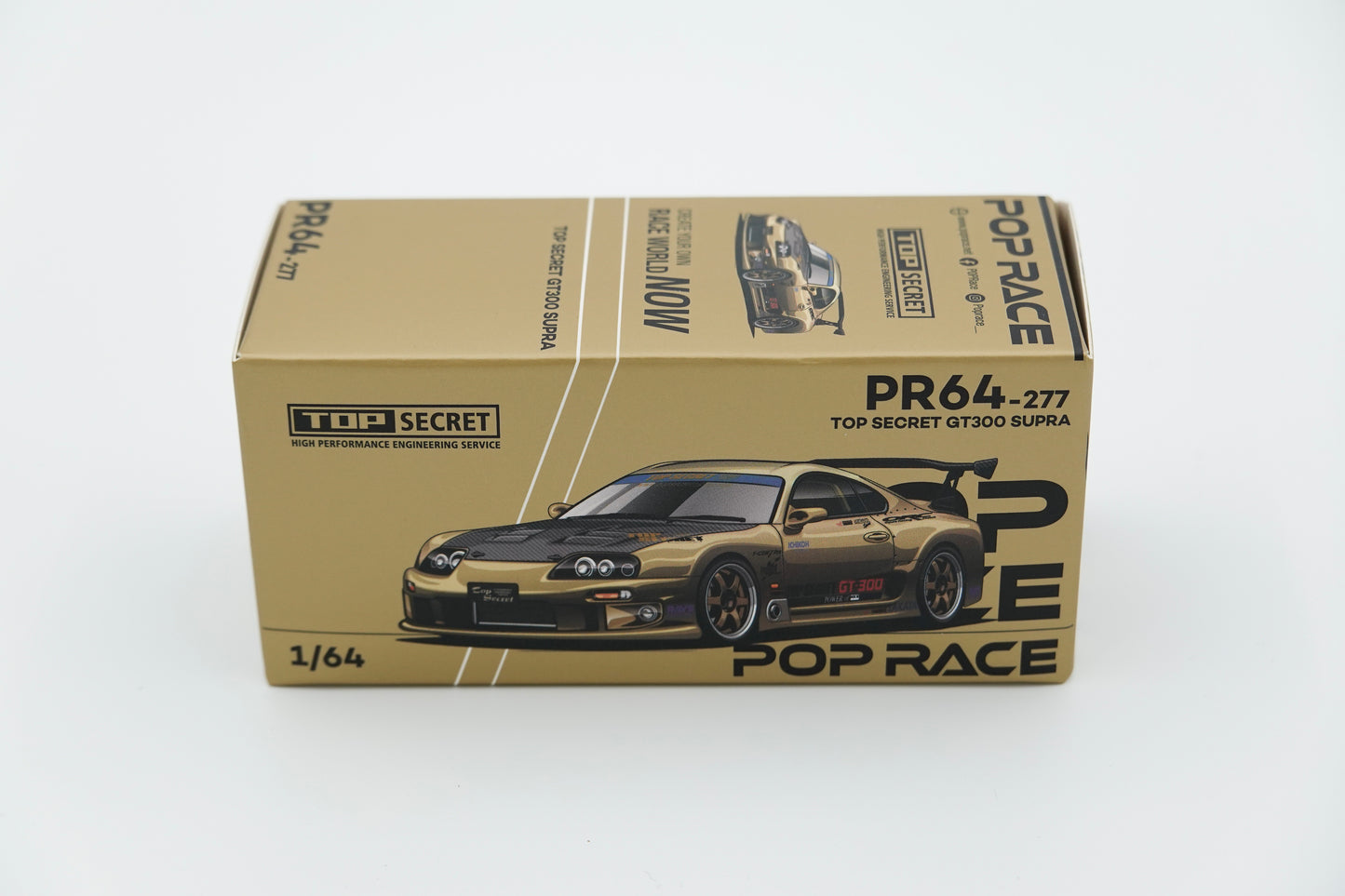 POP RACE | TOYOTA TOP SECRET GT300 Supra | 1:64