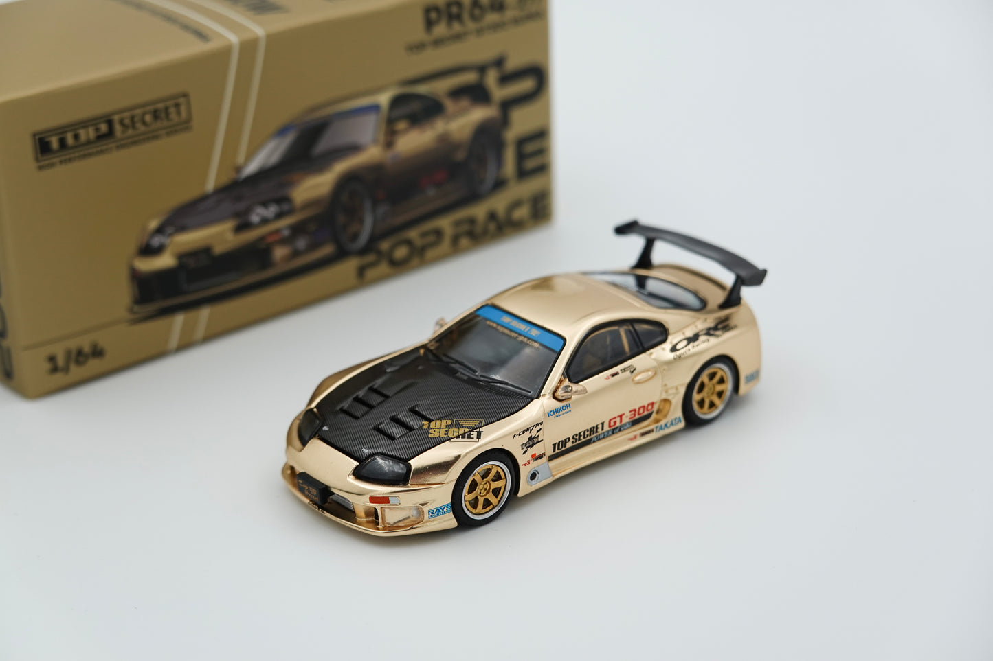POP RACE | TOYOTA TOP SECRET GT300 Supra | 1:64