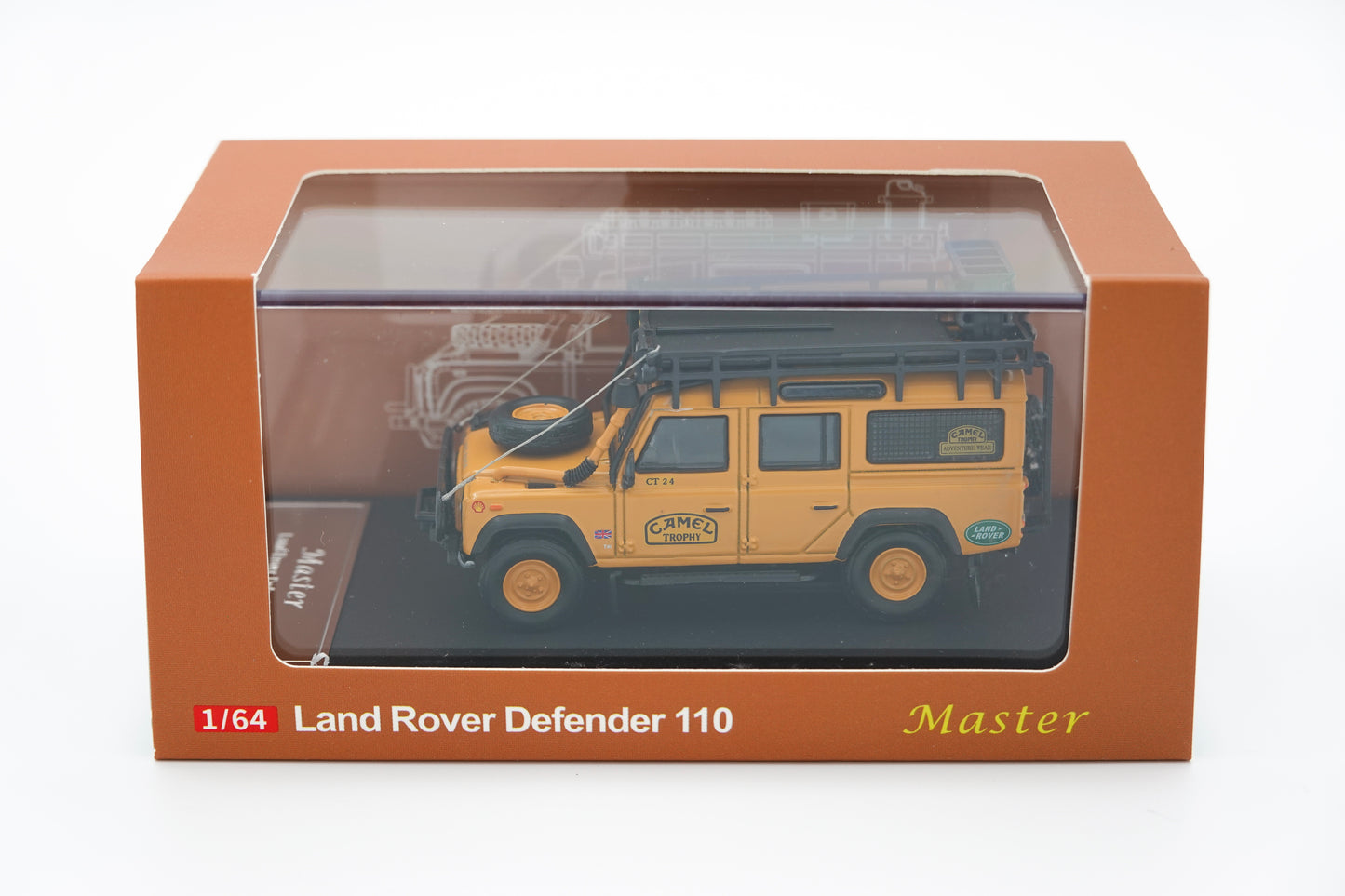 Master | Land Rover Defender 110 Camel Trophy | 1:64