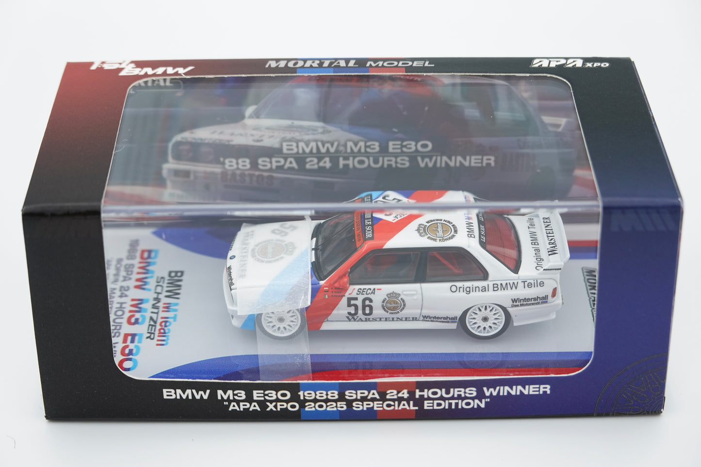 Mortal Model | BMW M TEAM M3 E30 1988 Spa 24hrs Winner | 1:64