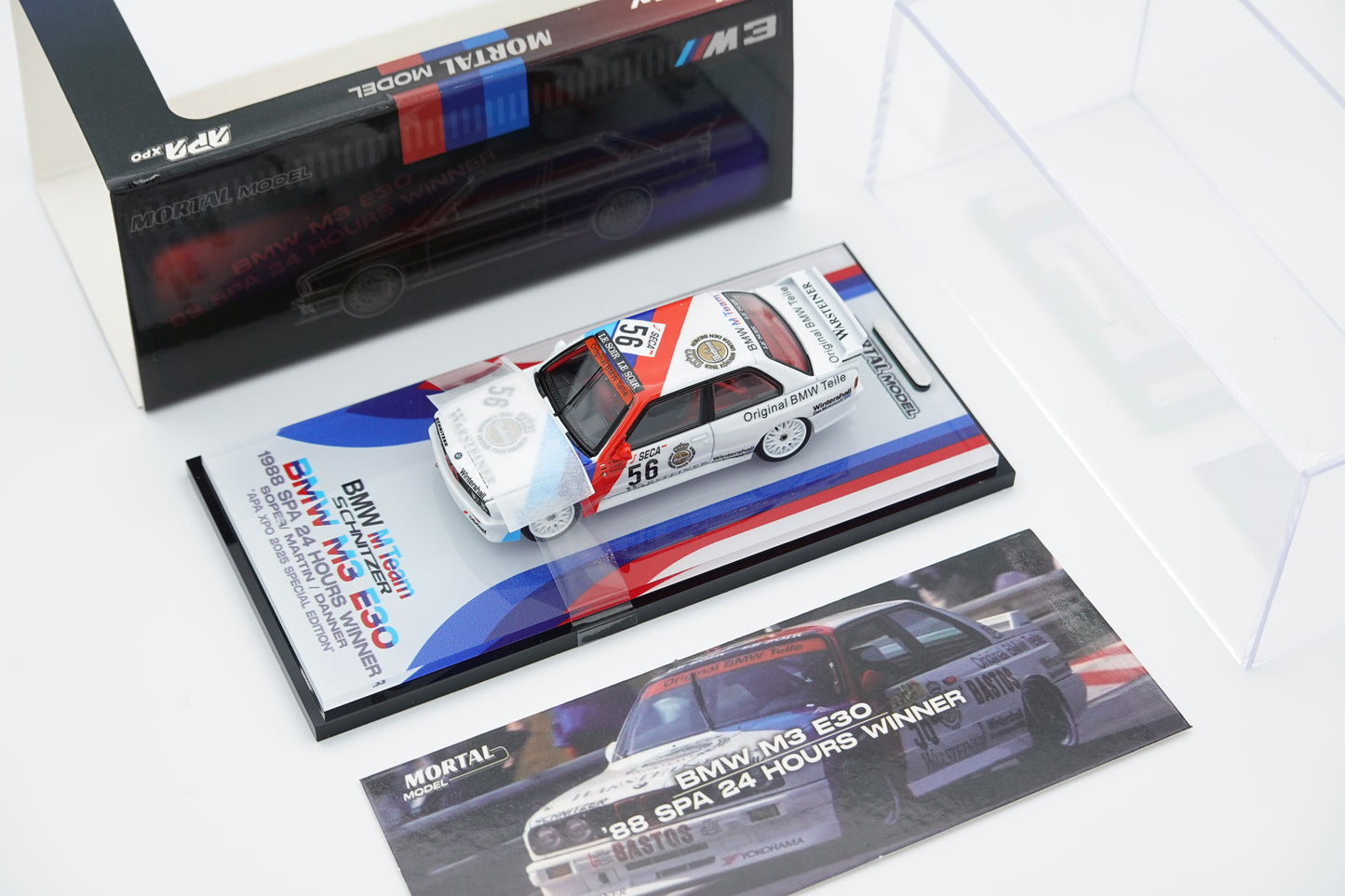 Mortal Model | BMW M TEAM M3 E30 1988 Spa 24hrs Winner | 1:64