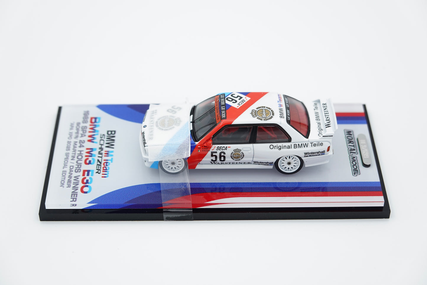 Mortal Model | BMW M TEAM M3 E30 1988 Spa 24hrs Winner | 1:64