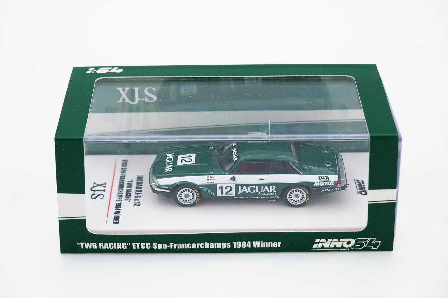 INNO64 | Jaguar XJ-S #12 TWR Racing ETCC Spa-Francorchamps 1984 Winner | 1:64