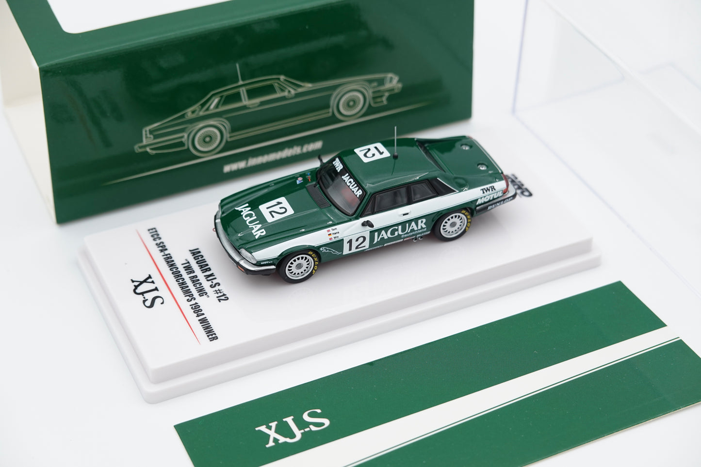 INNO64 | Jaguar XJ-S #12 TWR Racing ETCC Spa-Francorchamps 1984 Winner | 1:64