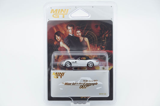 MINI GT | BMW Z8 The World is not Enough 007 Japanese Version Blister Card | 1:64