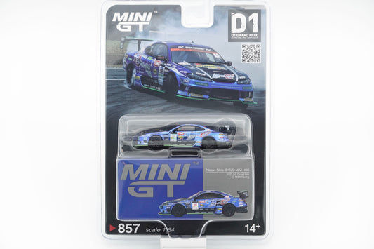 MINI GT | No.857 Nissan Silvia S15 D-MAX Racing #46  2023 D1 Grand Prix | 1:64
