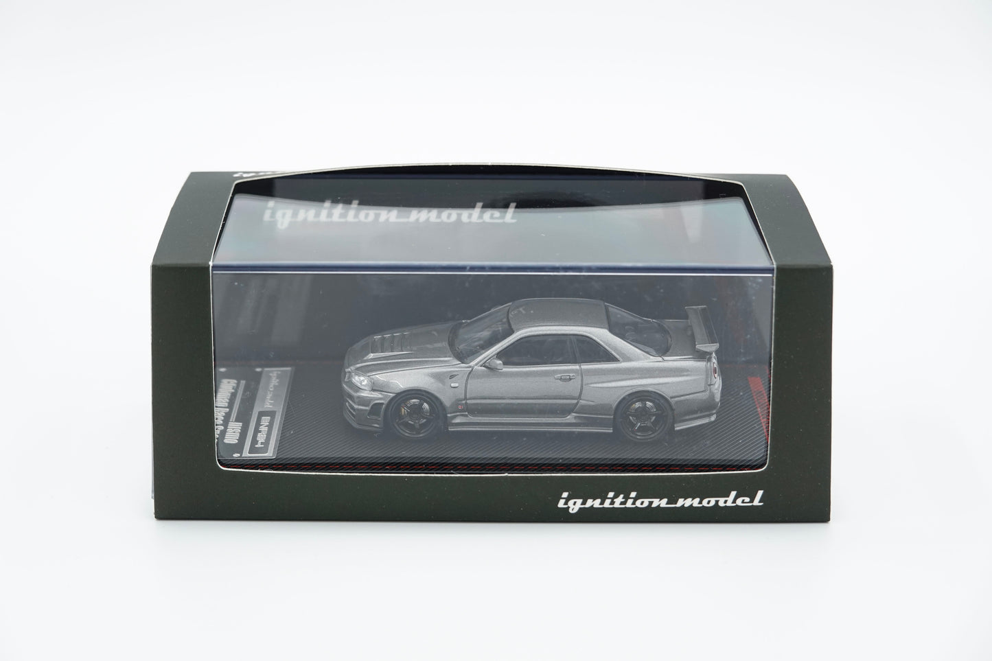 Ignition Model | Nissan R34 GT-R Nismo Z-tune Silver | 1:64
