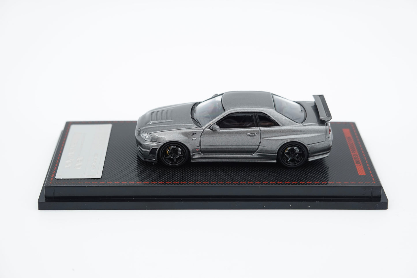 Ignition Model | Nissan R34 GT-R Nismo Z-tune Silver | 1:64