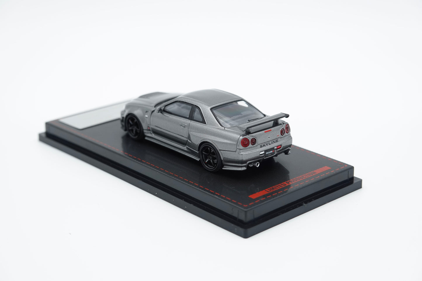 Ignition Model | Nissan R34 GT-R Nismo Z-tune Silver | 1:64