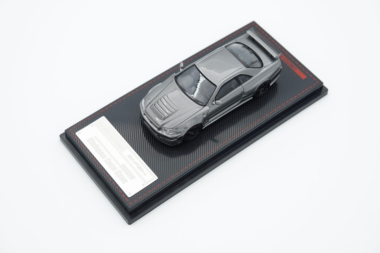 Ignition Model | Nissan R34 GT-R Nismo Z-tune Silver | 1:64