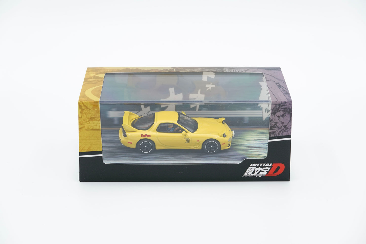 Hobby Japan | Mazda RX-7 FD35 Red Suns Initial D | 1:64