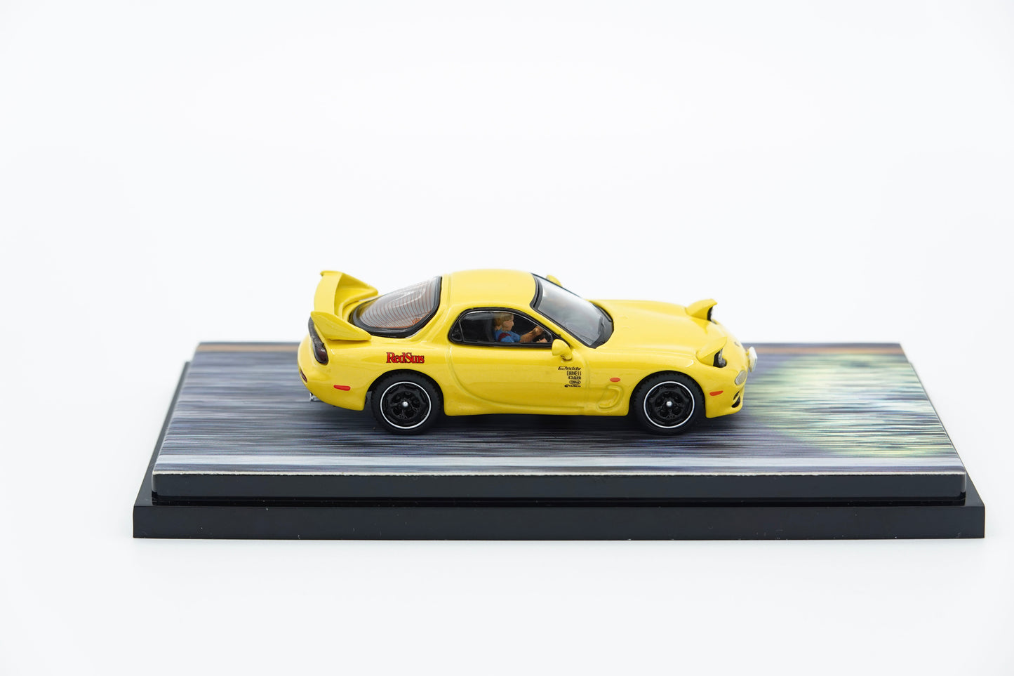 Hobby Japan | Mazda RX-7 FD35 Red Suns Initial D | 1:64