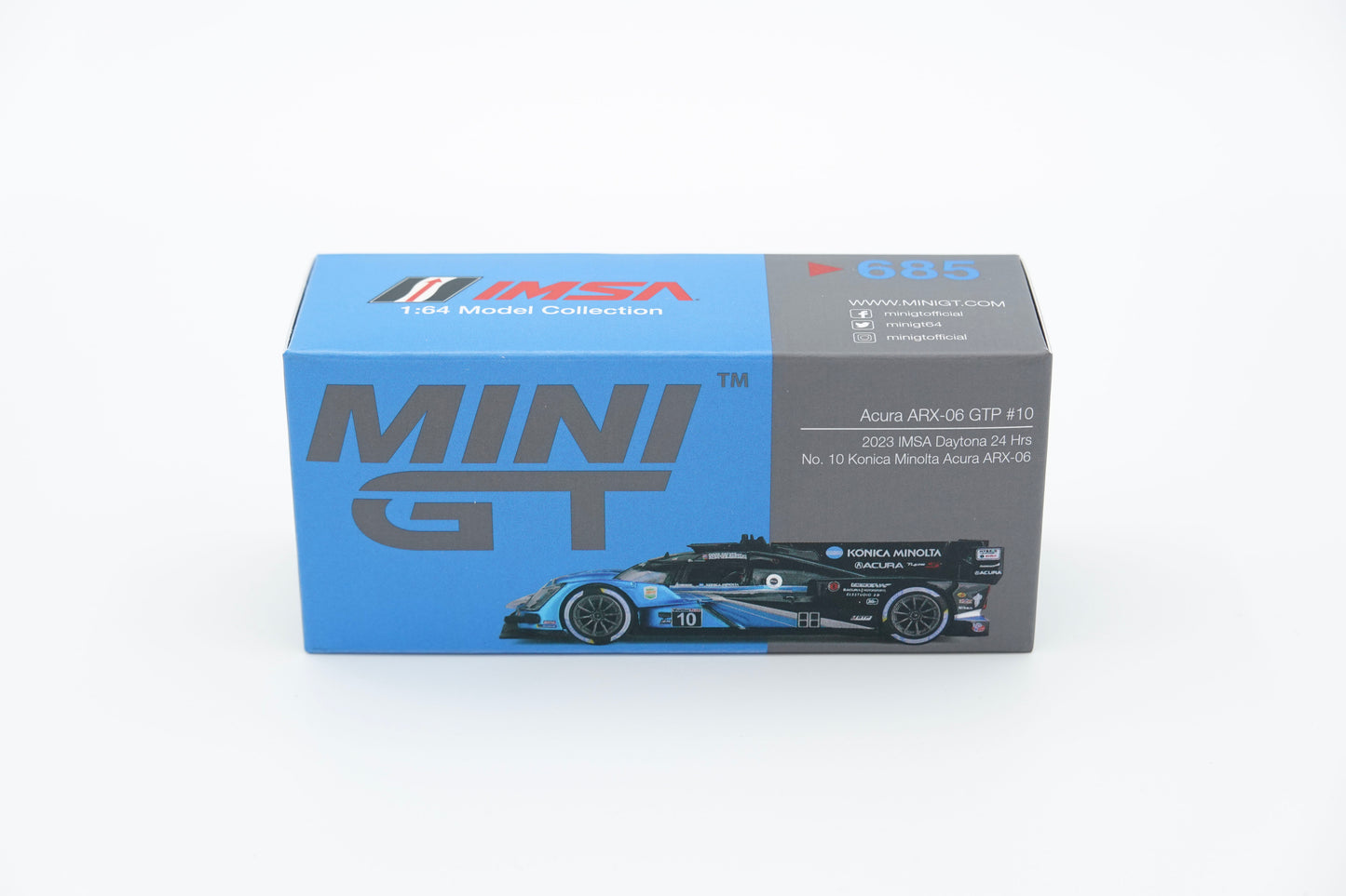 MINIGT | No.685 Acura ARX-06 GTP #10 2023 IMSA Daytona 24 Hrs | 1:64