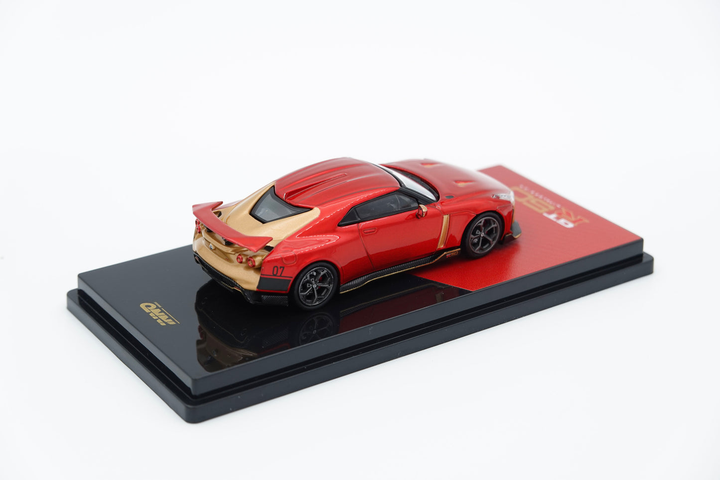INNO64 | Nissan GTR GT-R50 by Italdesign Red&Gold | 1:64