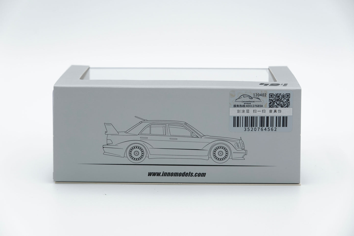 INNO64 | Mercedes-Benz 190E Silver | 1:64