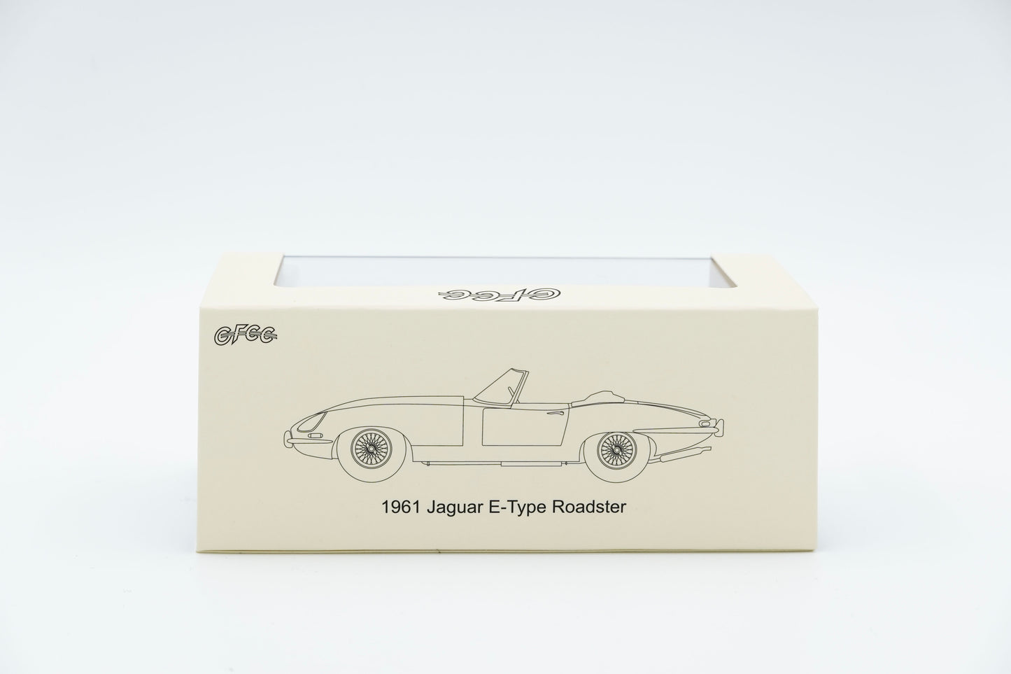 GFCC | 1961 Jaguar E-Type Roadster Opalescent Silver Blue | 1:64