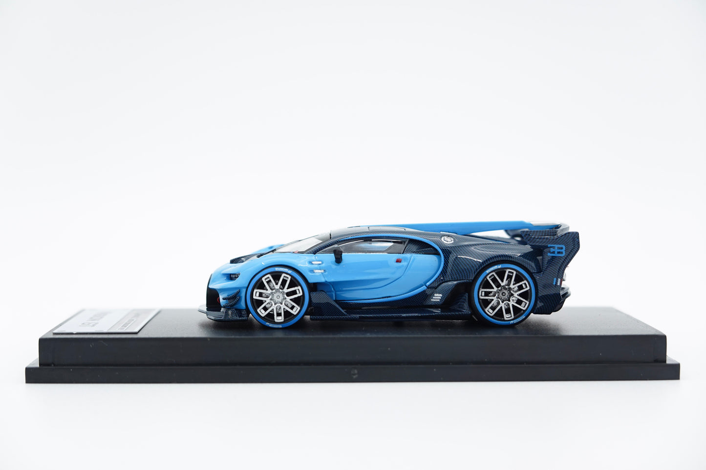 MJ Model | Bugatti Vision GT Black and Blue | 1:64