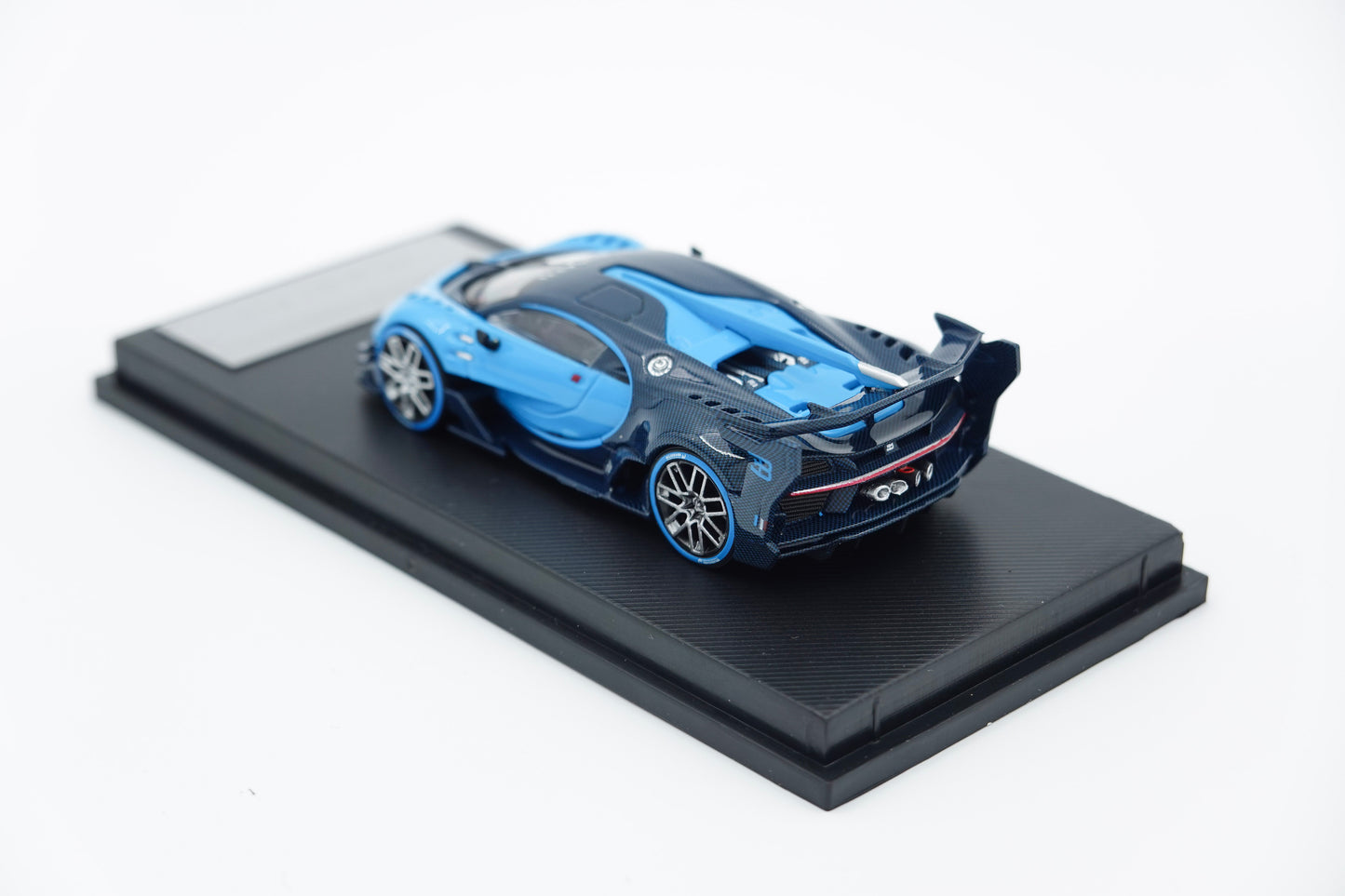 MJ Model | Bugatti Vision GT Black and Blue | 1:64