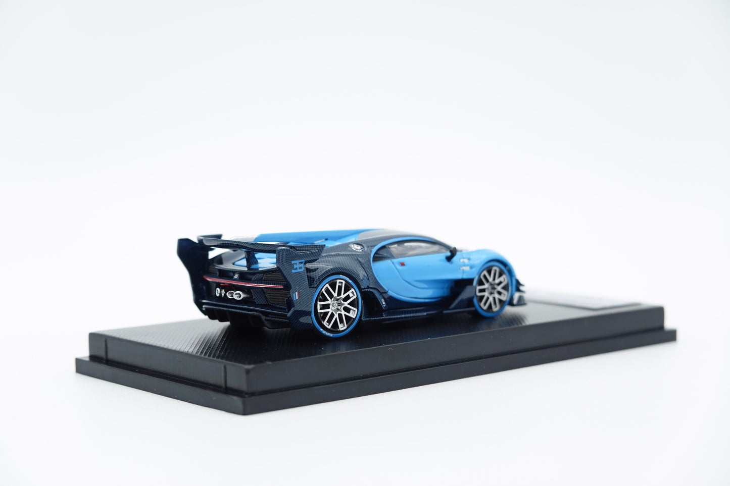 MJ Model | Bugatti Vision GT Black and Blue | 1:64