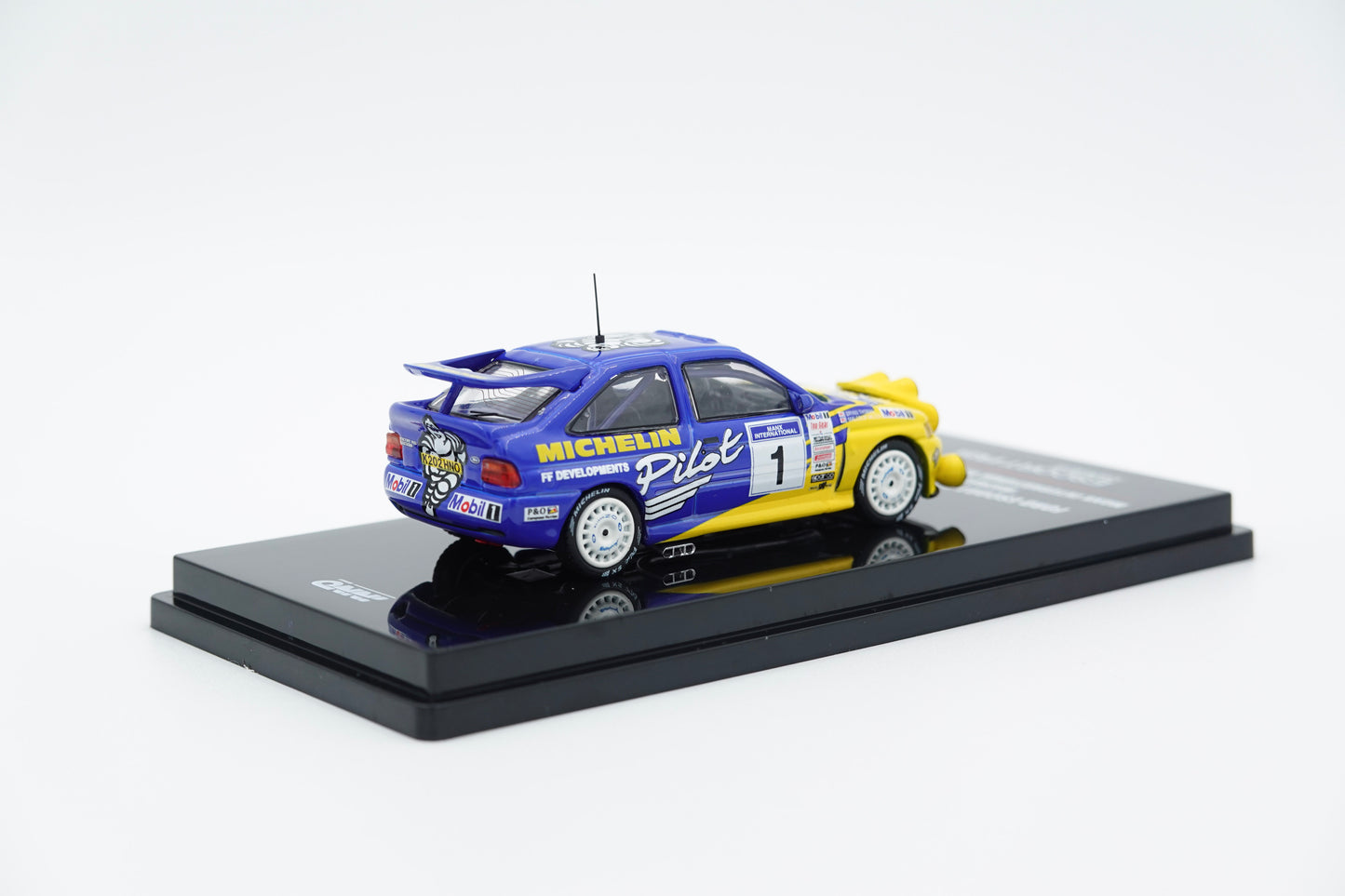INNO64 | Ford Escort RS Cosworth #1 "Michelin Pilot" Manx International Rally 1994 Winner | 1:64