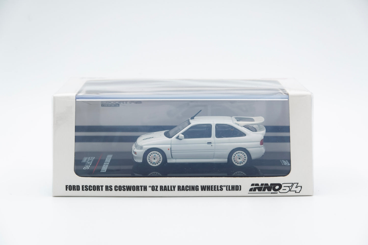 INNO64 | Ford Escort RS Cosworth "OZ Rally Racing Wheels" (LHD) | 1:64