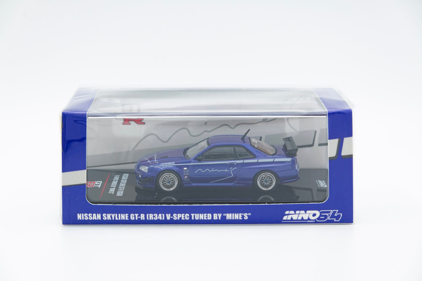 INNO64 | Nissan Skyline GT-R R34 V-Spec Tuned by "Mine's" | 1:64