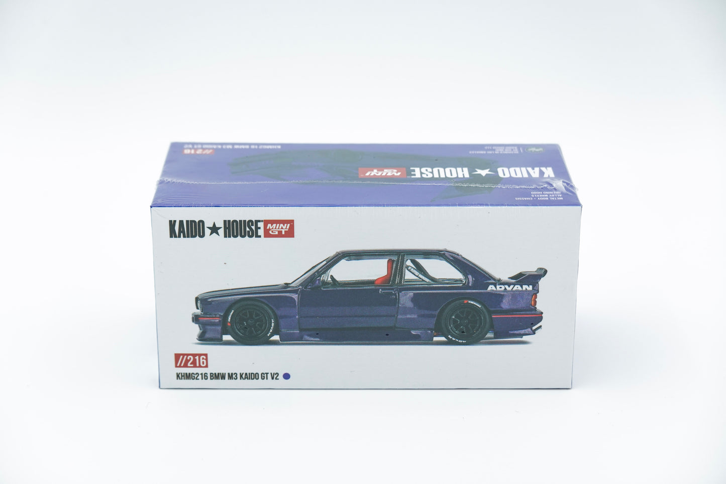 MINI GT × KAIDO HOUSE | KHMG216 BMW E30 M3 Kaido GT V2 | 1:64