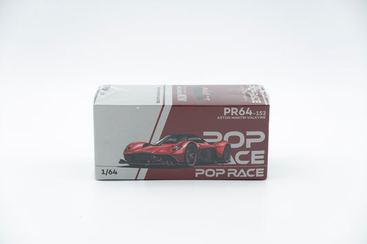 POPRACE | PR640152 Aston Martin Valkyrie Supernova Red | 1:64