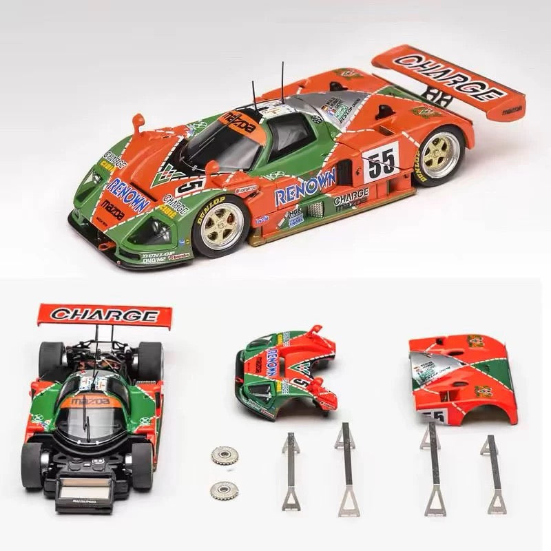 MotorHelix | RENOWN Mazda 787B Le Mans 24h Winner 1991 | 1:64