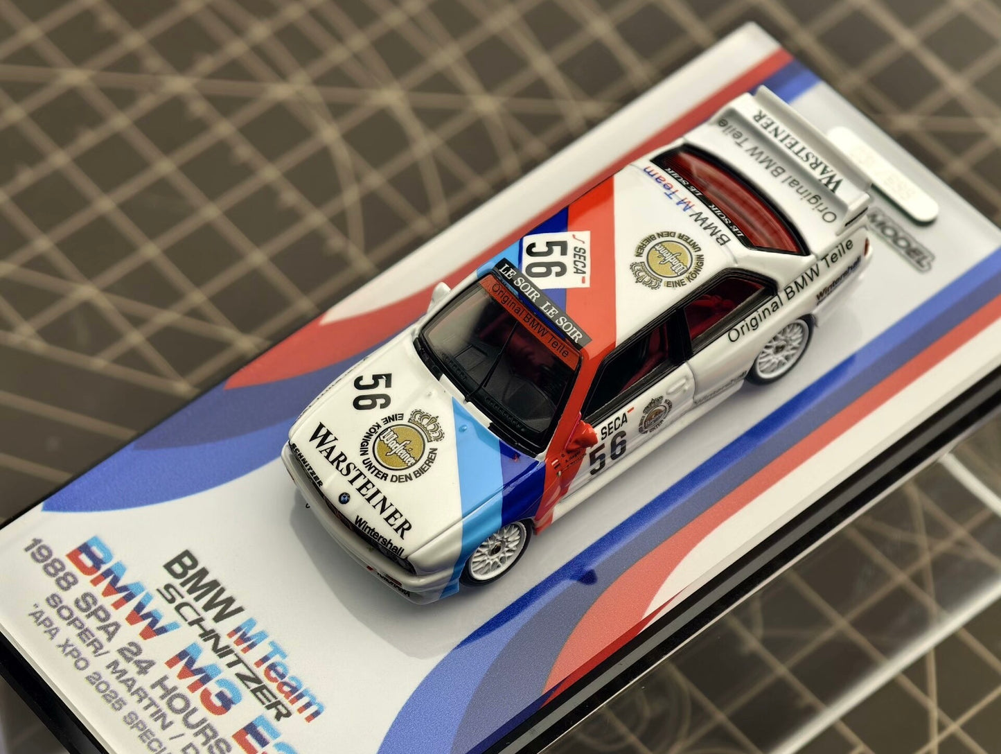 Mortal Model | BMW M TEAM M3 E30 1988 Spa 24hrs Winner | 1:64