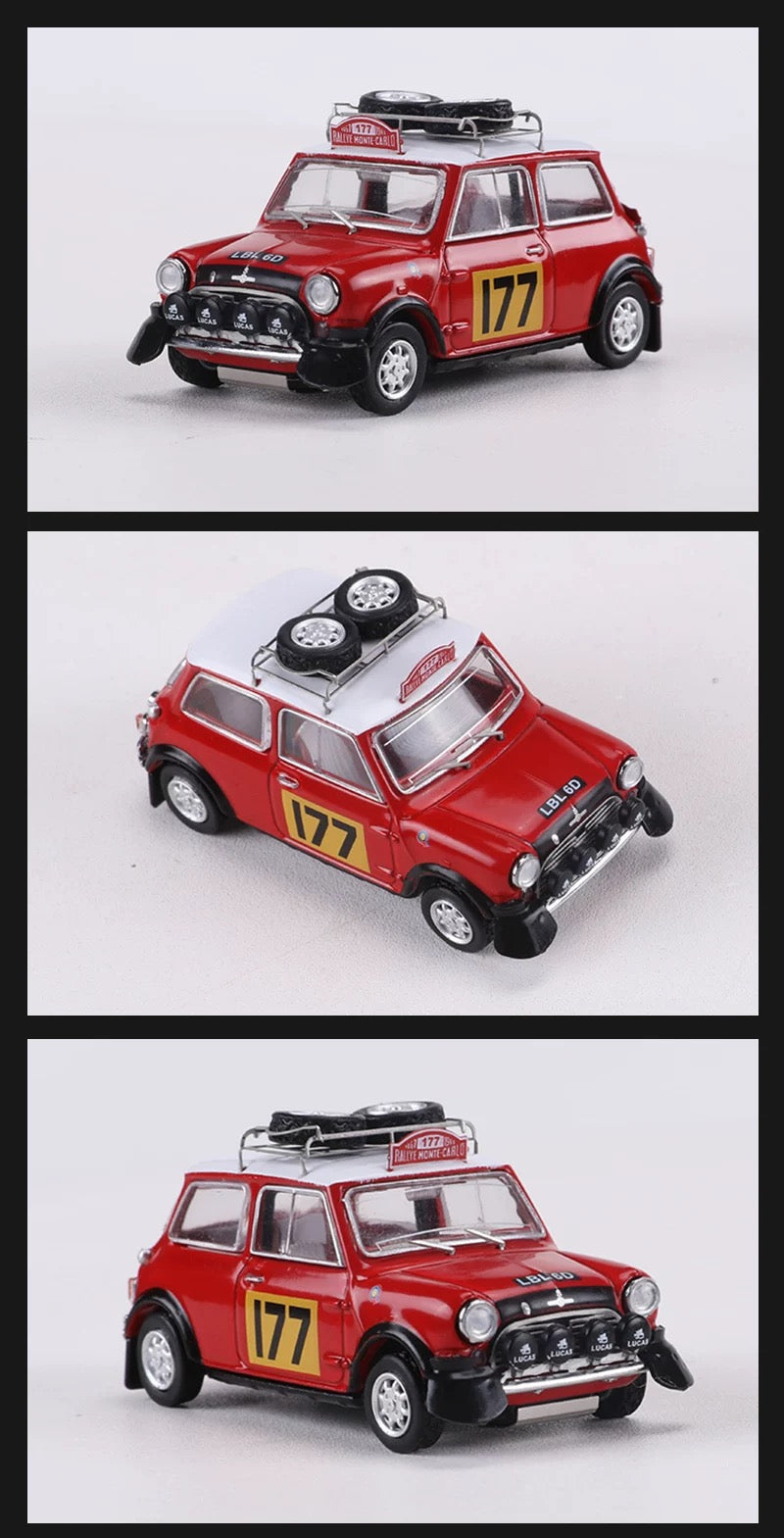 GCD | Morris Mini Cooper S #177 Rallye Monte-Carlo | 1:64