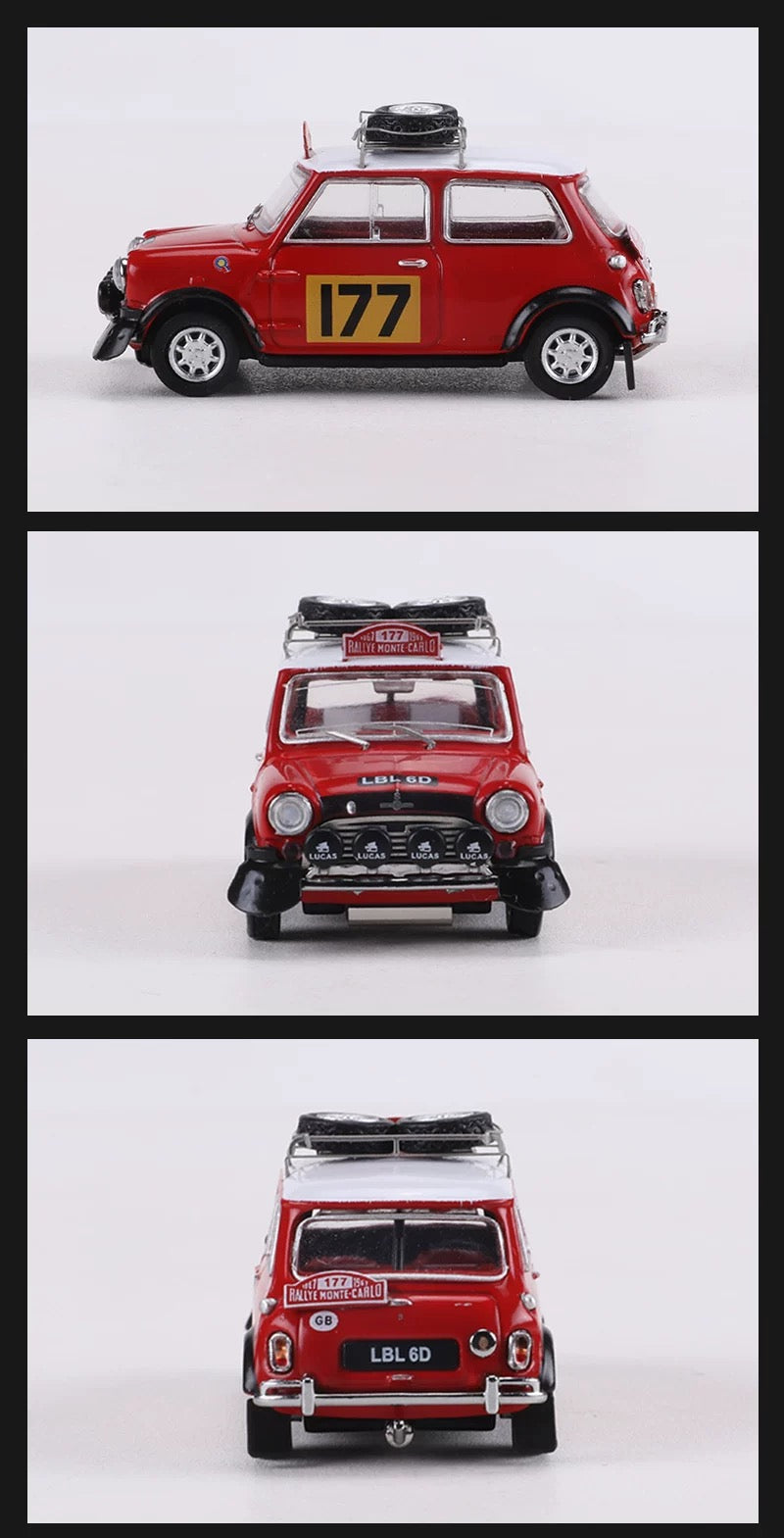GCD | Morris Mini Cooper S #177 Rallye Monte-Carlo | 1:64