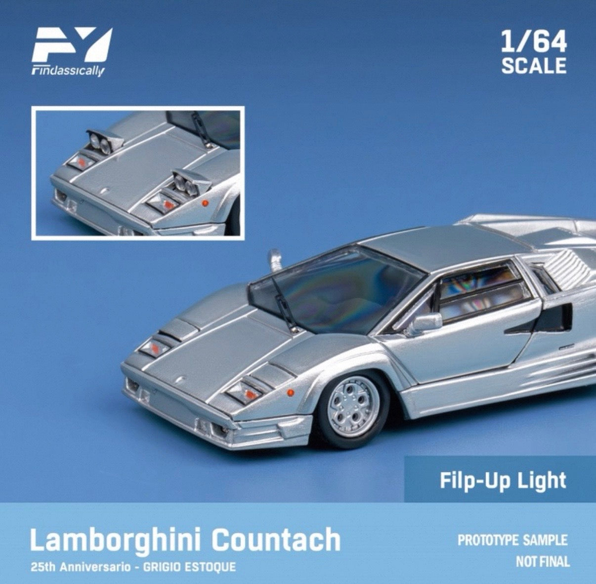 Findclassically | Lamborghini Countach 25 Anniversary | 1:64