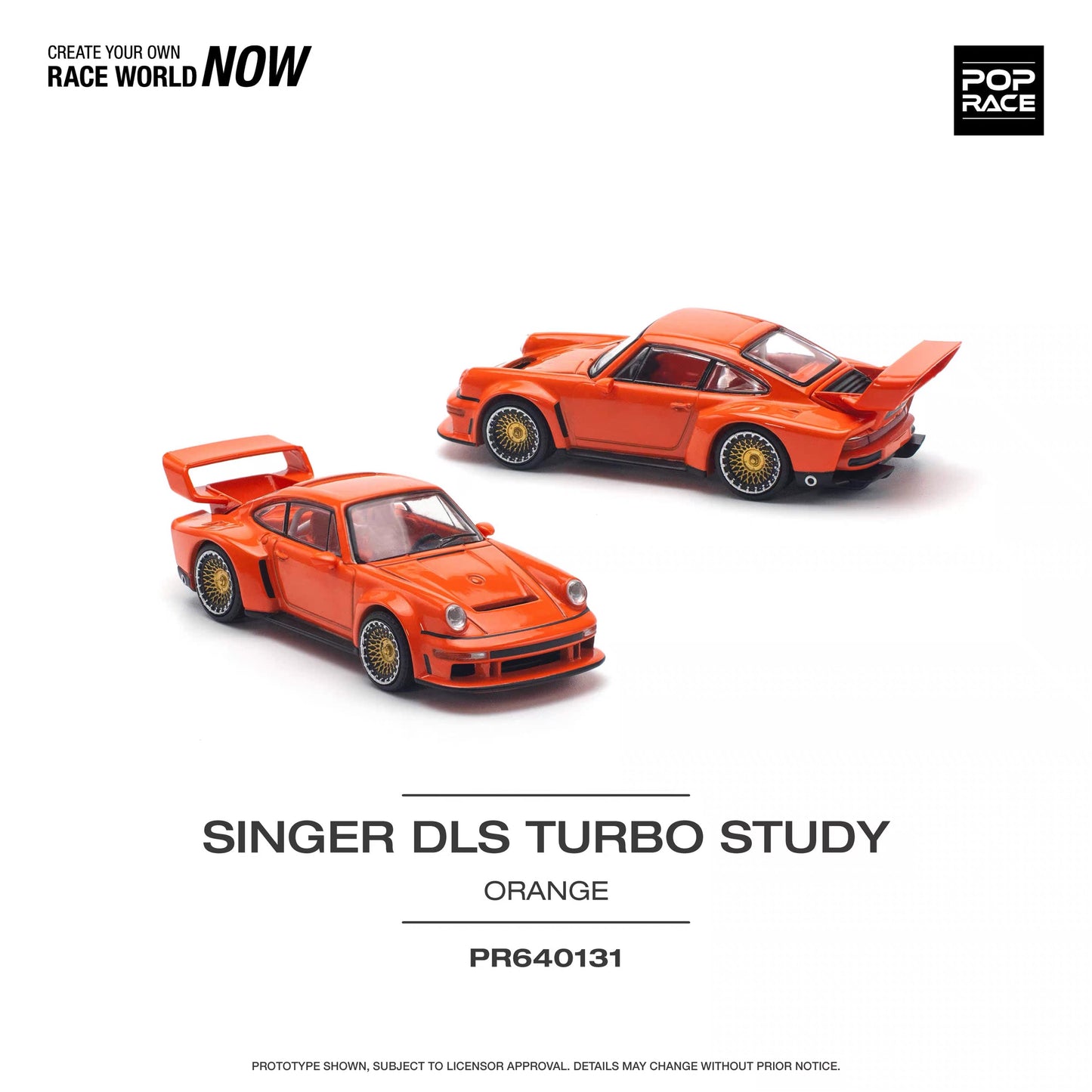 POPRACE | PR640131 Porsche 911 Singer DLS Turbo Study | 1:64