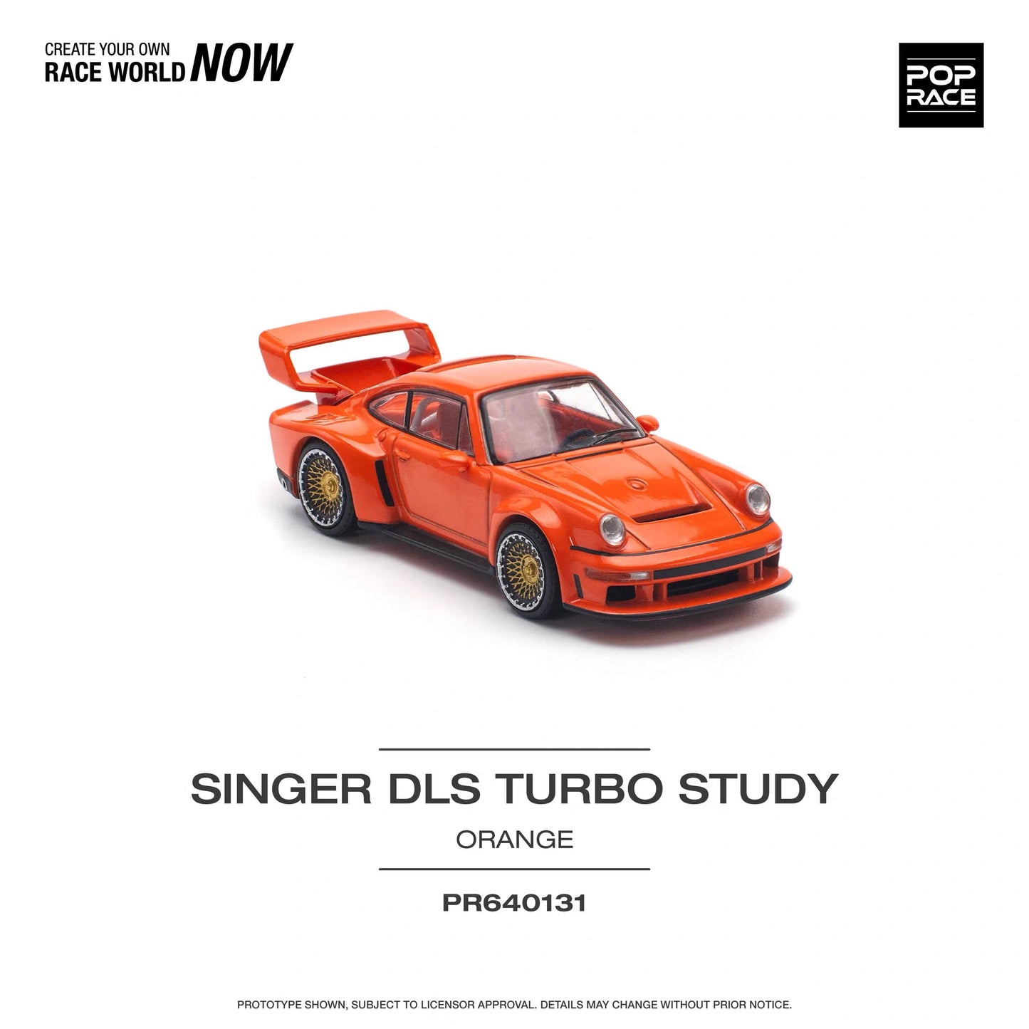 POPRACE | PR640131 Porsche 911 Singer DLS Turbo Study | 1:64