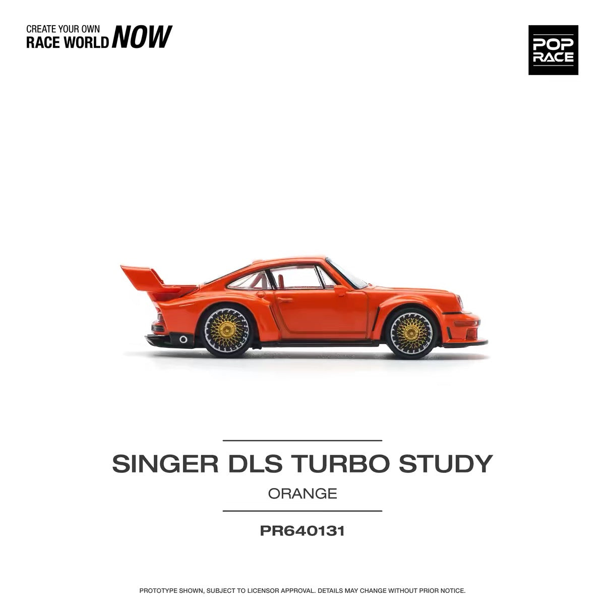 POPRACE | PR640131 Porsche 911 Singer DLS Turbo Study | 1:64