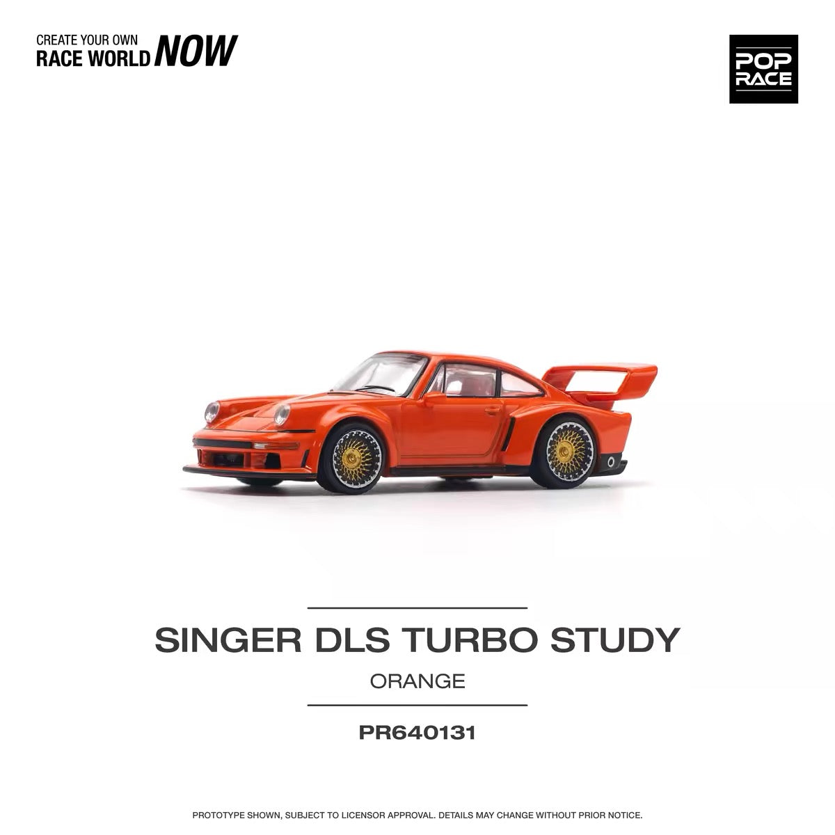 POPRACE | PR640131 Porsche 911 Singer DLS Turbo Study | 1:64