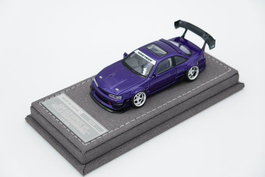 Mortal Model Nissan Silvia S14 GT-Spec V1 Seiji Ookawara Racing Car Model 1:64